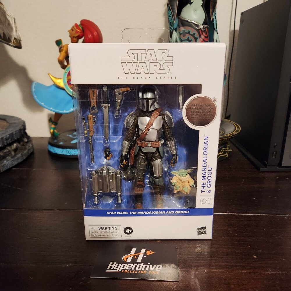 Star Wars The Black Series The Mandalorian and Grogu Deluxe First Edition